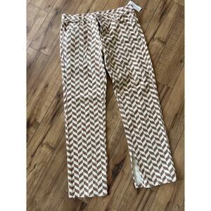 NWT PacSun size 29 tan and white patterned jeans low rise straight